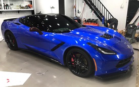 Dân chơi Trà Vinh đổi màu Chevrolet Corvette C7 Stingray giá hơn 4 tỷ đồng
