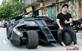 Gặp chàng sinh viên Việt tự làm ‘siêu xe’ Batmobile đang gây sốt: Cặm cụi 10 tháng, tốn nửa tỷ đồng nhưng vẫn chưa có điểm dừng