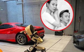 Cường Đô La khoe chiếc "siêu xe" đầu tiên dành tặng con đầu lòng giữa anh và Đàm Thu Trang