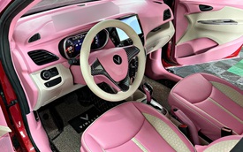 VinFast Fadil độ nội thất hồng cực độc, sở hữu chi tiết vốn chỉ có trên xe Rolls-Royce