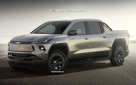 Chevrolet hé lộ bán tải mới: Đầu như Corvette, sức mạnh dự kiến 800 mã lực