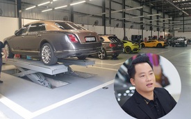 Đại gia Hoàng Kim Khánh mang dàn siêu xe, xe siêu sang đi bảo dưỡng, tiện thể tiết lộ luôn chuyến đi xa đầu tiên sau giãn cách