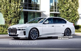 BMW 7-Series 2023 lộ diện trên đường thử, cách bố trí đèn pha hao hao VinFast Lux A2.0