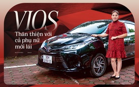Nữ quân y đánh giá Toyota Vios 2021: ‘Dễ dùng, đủ mọi thứ cho phụ nữ lần đầu lái xe’