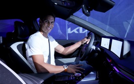 Xe sắp bán tại Việt Nam Kia EV6 đang được Rafael Nadal sử dụng nhưng có chi tiết khác thường mà Kia ‘giấu nhẹm’