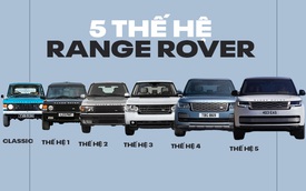 Range Rover qua 5 thế hệ: Từ nhôm nhựa tới biểu tượng địa vị của giới thượng lưu