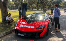 Bùi Tiến Dũng cầm lái McLaren 570S độ hàng độc dạo chơi cuối tuần tại TP. HCM