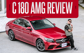 Đánh giá Mercedes-Benz C 180 AMG: Đa vị cho người muốn ‘nếm Mẹc’