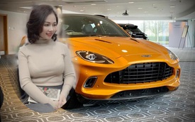 Nữ doanh nhân bán mỹ phẩm tại Hà Nội chi 16 tỷ đồng sắm Aston Martin DBX với option độc nhất Việt Nam