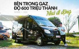 Thợ Việt chi 600 triệu đồng biến xe buýt mini GAZelle thành nhà di động: Đủ các phòng tiện lợi, áp dụng cả công nghệ 4.0