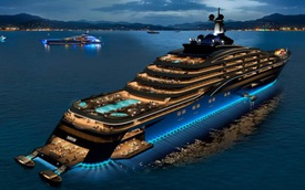 Bên trong siêu du thuyền 39 người giàu đồng sở hữu - ‘đánh bại’ thuyền của tỷ phú Jeff Bezos