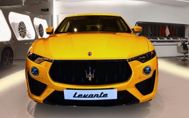 Hàng siêu hiếm Maserati Levante Trofeo Launch Edition về đại lý với màu sơn đắt ngang Kia K3, giá gần 15,5 tỷ đồng