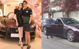 Matt Liu chạy siêu xe 8 tỷ tặng Hương Giang đi ăn cưới, lọt vào khung ảnh 'chất lượng thấp' có mất khí chất tổng tài?