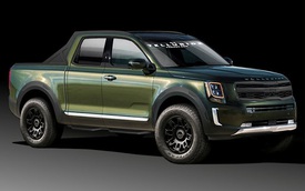 Xem thử xe bán tải Kia có thể ra đời để cạnh tranh Ford Ranger và Toyota Hilux