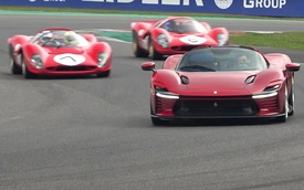 Dàn siêu phẩm Ferrari hàng hiếm tỉ thí tốc độ trên đường đua: Mạnh nhất gần 830 mã lực, đắt nhất 2,3 triệu USD