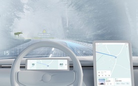 Volvo đầu tư công nghệ mới có thể biến kính chắn gió ô tô thành màn hình khổng lồ