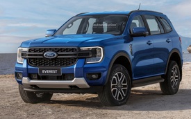 Phác thảo thiết kế Ford Everest và Escape mới dựa trên Ranger thế hệ mới vừa được ra mắt