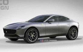 SUV Ferrari lần đầu lộ diện trên đường thử, thêm lựa chọn cho đại gia Việt bên cạnh Lamborghini Urus