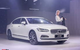 Volvo S90 Inscription 2022 ra mắt Việt Nam: Tăng kích thước, thay động cơ, đấu E-Class bằng giá 2,2 tỷ đồng