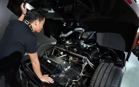 Trước chuyến đi lớn, đại gia Hoàng Kim Khánh lần đầu công khai xuất hiện cùng siêu phẩm Koenigsegg Regera