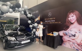 Hậu ly hôn, Phi Thanh Vân cùng con trai đi tậu xế hộp tiền tỷ Mercedes-Benz C-Class