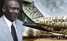 Máy bay phản lực 61,5 triệu USD của vận động viên tỷ phú Michael Jordan