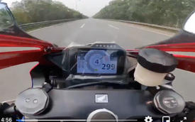 Hà Nội: Xác minh tài xế cố tình che biển số phóng 299 km/h trên Đại lộ Thăng Long