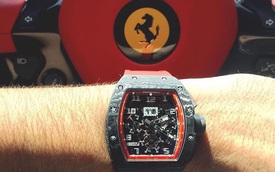 Cú bắt tay của những người siêu giàu: Siêu xe Ferrari hợp tác với siêu đồng hồ Richard Mille