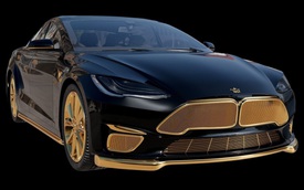 Chơi xe kiểu nhà giàu: Chi 7 tỷ mua cặp Tesla và iPhone 12 mạ vàng giới hạn 99 đôi trên toàn thế giới