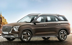 Ra mắt Hyundai Alcazar - Đàn em Santa Fe, 3 hàng ghế 7 chỗ, trang bị đủ dùng