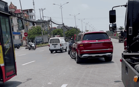 Mercedes-Maybach GLS 600 vừa đi vừa nhún nhảy trên phố Hà Nội, dân mạng thắc mắc liệu tài xế làm gì mờ ám