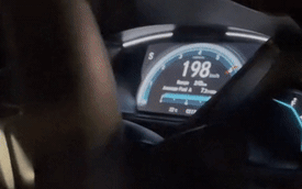 Chạy 203km/h, tài xế Honda Civic lên tiếng thách thức: 'Bim, Mẹc, Raptor bơi vào đây'