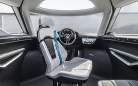 Xe mới của Porsche khoe nội thất rộng như Kia Carnival, ghế xoay như phòng khách di động
