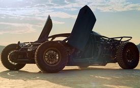 Lamborghini Huracan sắt vụn được độ thành quái vật offroad Jumpacan