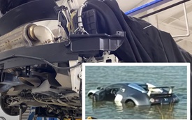 Sau 11 năm lưu lạc, Bugatti Veyron đâm xuống hồ nước mặn năm 2009 chuẩn bị được hồi sinh
