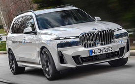 Phác hoạ BMW X7 mới với thiết kế đầy tranh cãi, 'lỗ mũi khổng lồ' không còn là thứ được quan tâm chính nữa