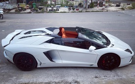 Lamborghini Aventador Roadster đầu tiên Việt Nam được chủ nhân chịu chi lột xác nội thất theo phong cách Hermes