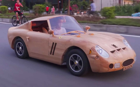 Thợ Việt làm "siêu xe" đắt nhất thế giới bằng gỗ cực "chất", khiến báo ngoại trầm trồ