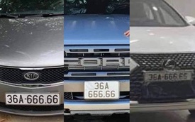 Rộ tin Ford Ranger Raptor đeo biển '666.66' là giả, CĐM hoang mang khi có tới 2 'dân chơi' Thanh Hóa khác 'đụng hàng'