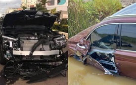 Điểm danh hội chủ nhân Hyundai Santa Fe 2021 vừa nhận xe đã 'phá': Nhẹ thì gãy gương, nặng thì biến dạng hoàn toàn