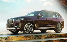 Phác họa BMW X7 facelift sẽ ra mắt trong năm nay: Ấn tượng và khác biệt hơn hẳn, đối lập với Mercedes-Benz GLS