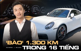 Nguyễn Quốc Cường khoe 'phượt' cùng Porsche 911: Nha Trang - Hà Nội trong 16 tiếng, Hà Nội - Lào Cai tốc độ trung bình 123 km/h