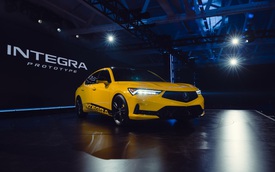 Acura Integra - Phiên bản hạng sang của Honda Civic lộ khoang nội thất đáng thất vọng