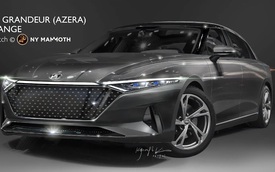 Hyundai Azera/Grandeur lộ diện thiết kế sẽ dùng để đấu Mercedes-Benz S-Class