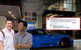Ông xã Đoàn Di Băng mở lời mượn Nguyễn Quốc Cường chiếc Porsche 911 mới mua để chạy 'ké': 'Anh mê lắm mà chưa mua được'