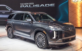 Ảnh thực tế Hyundai Palisade 2023: Đẹp mỹ mãn, học nhiều công nghệ của xe sang, tạo sức ép cho Explorer
