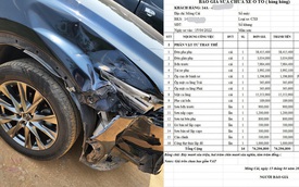 Mazda CX-8 tại Quảng Ninh gặp tai nạn vỡ đèn pha: CĐM bất ngờ trước giá phụ tùng thay thế gần bằng 'Mẹc'