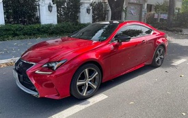 Sau 4 năm lăn bánh, hàng hiếm Lexus RC 200t vẫn được định giá bằng 2/3 giá mua ban đầu