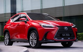 Ra mắt Lexus NX 2022 tại Việt Nam: Giá từ 3,01 tỷ đồng, đấu Mercedes GLC bằng phiên bản hybrid và F-Sport