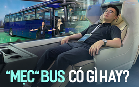 Khám phá nhanh xe buýt Mercedes-Benz tại Việt Nam: Sang trọng như khoang thương gia